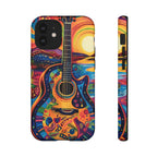 Psychedelic Sunset Guitar Phone Case