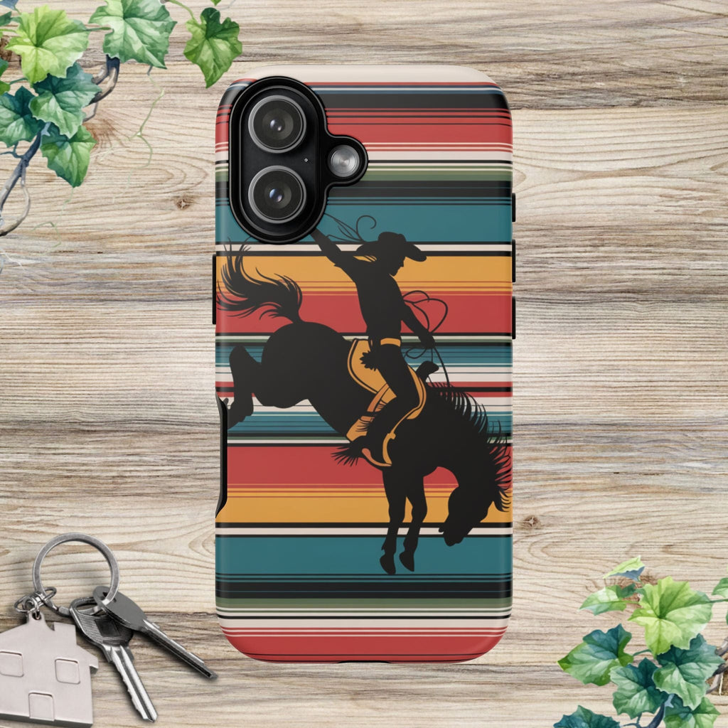Western Rodeo Phone Case - Tough Cases with Cowboy Design