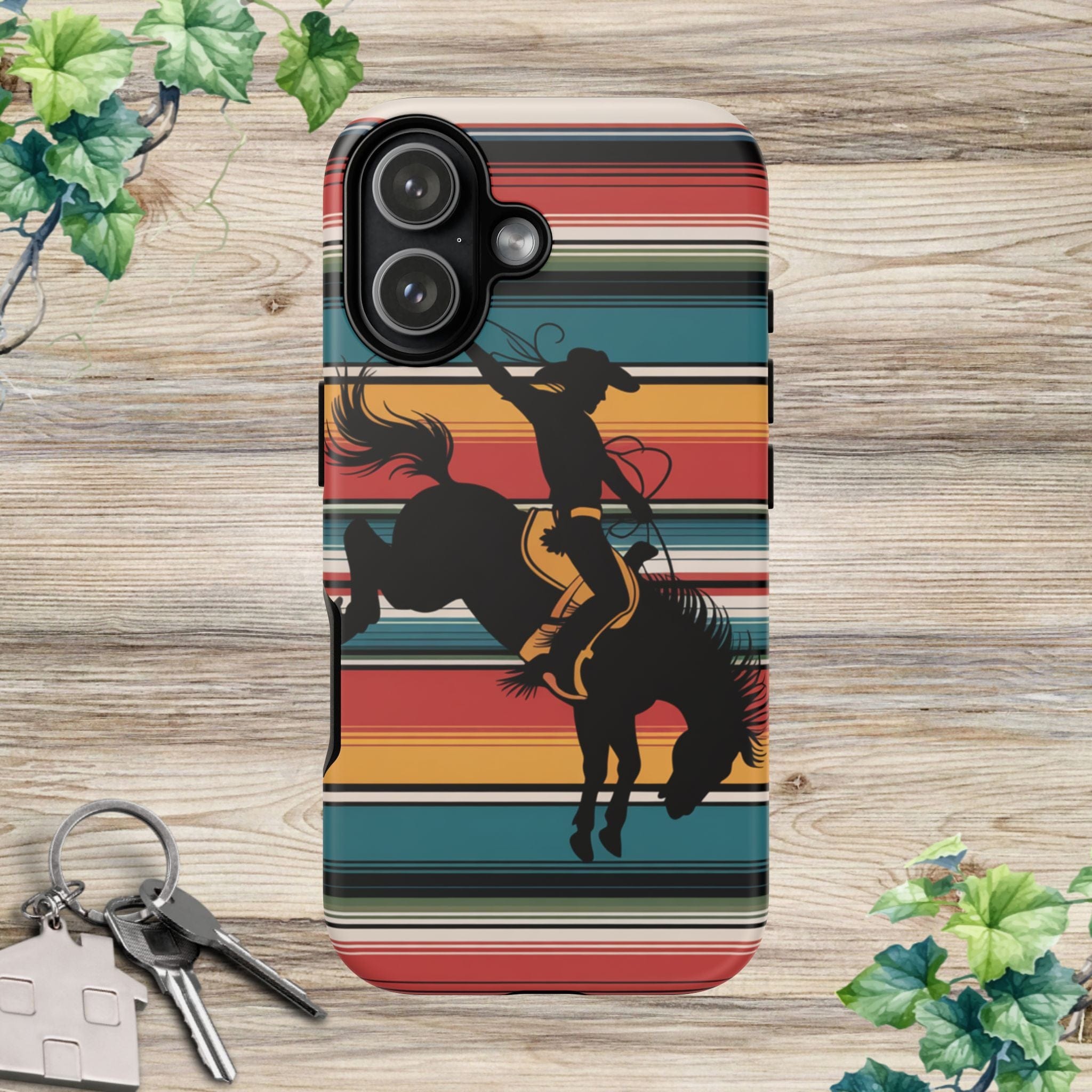 Western Rodeo Phone Case - Tough Cases with Cowboy Design