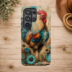 Rustic Farmhouse Rooster Phone Case