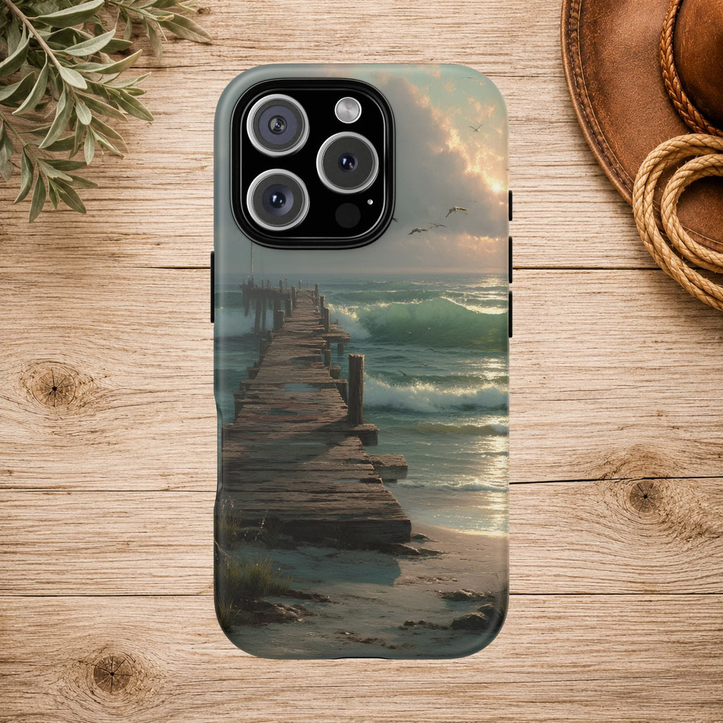 Wooden  Seaside Pier Phone Case
