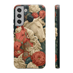 Floral Western Horses Phone Case