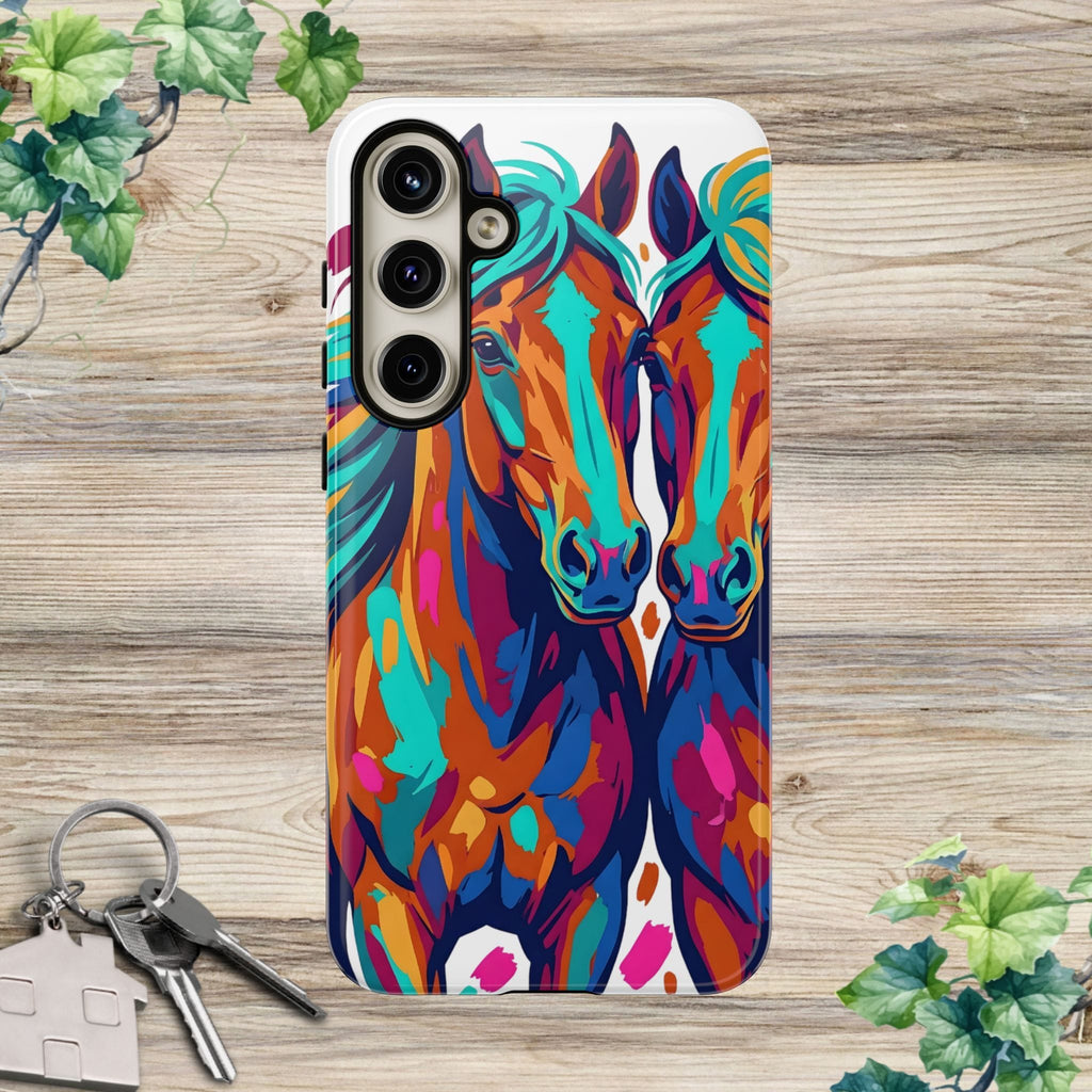 Vibrant Pop Art Equine Phone Case
