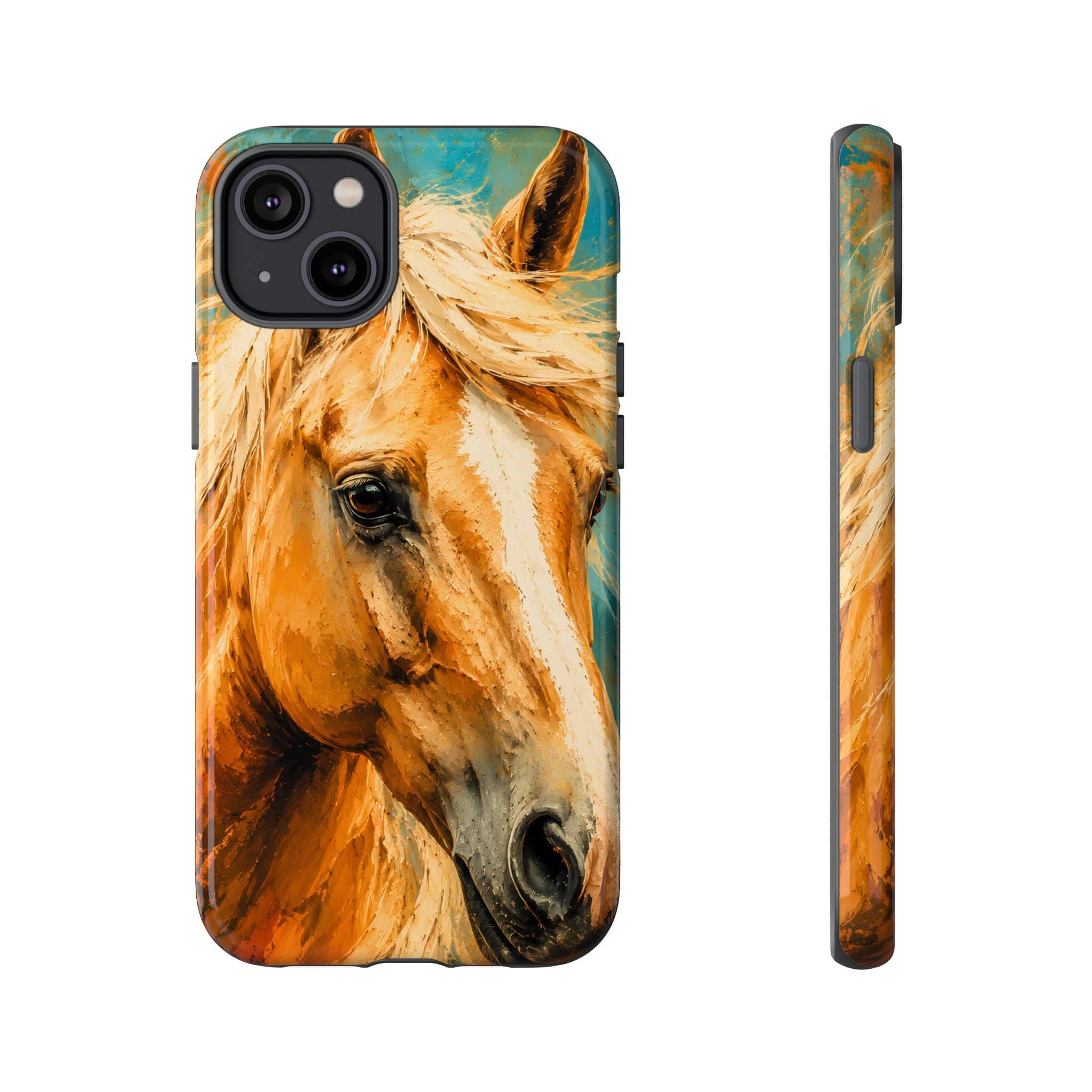 Golden Spirit Horse Phone Case