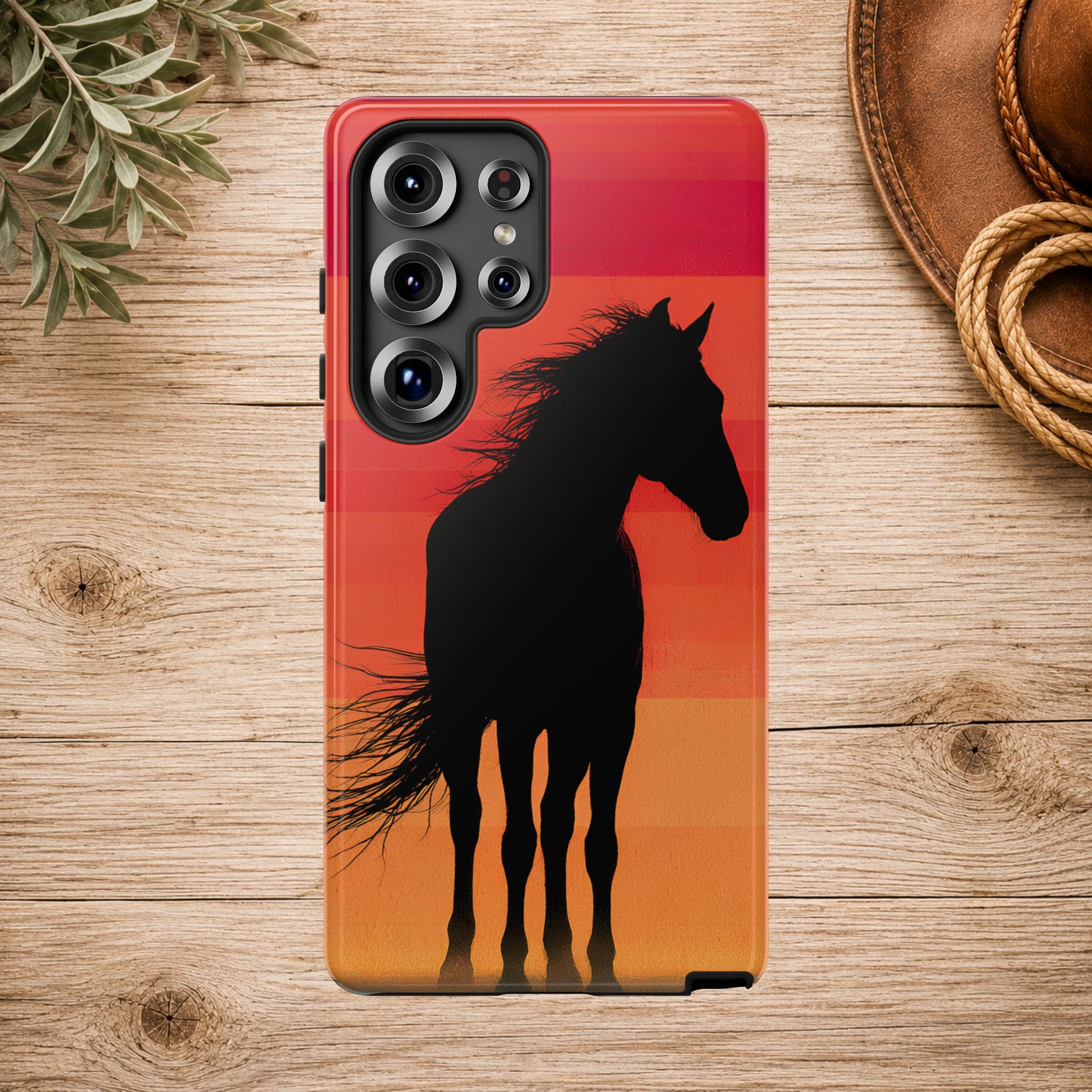 Sunset Spirit Horse Phone Case
