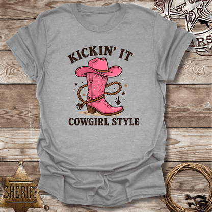 Kickin' It Cowgirl Style
