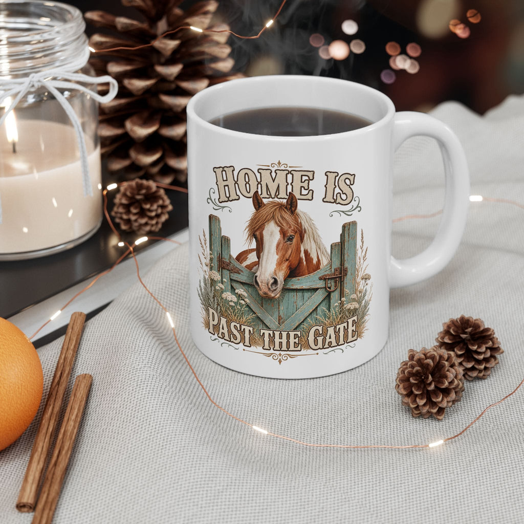 Home Is Past the Gate Mug