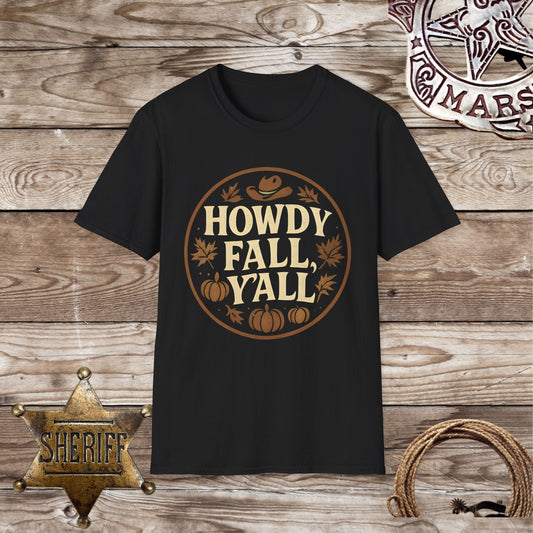 Howdy Fall Y'all T-Shirt