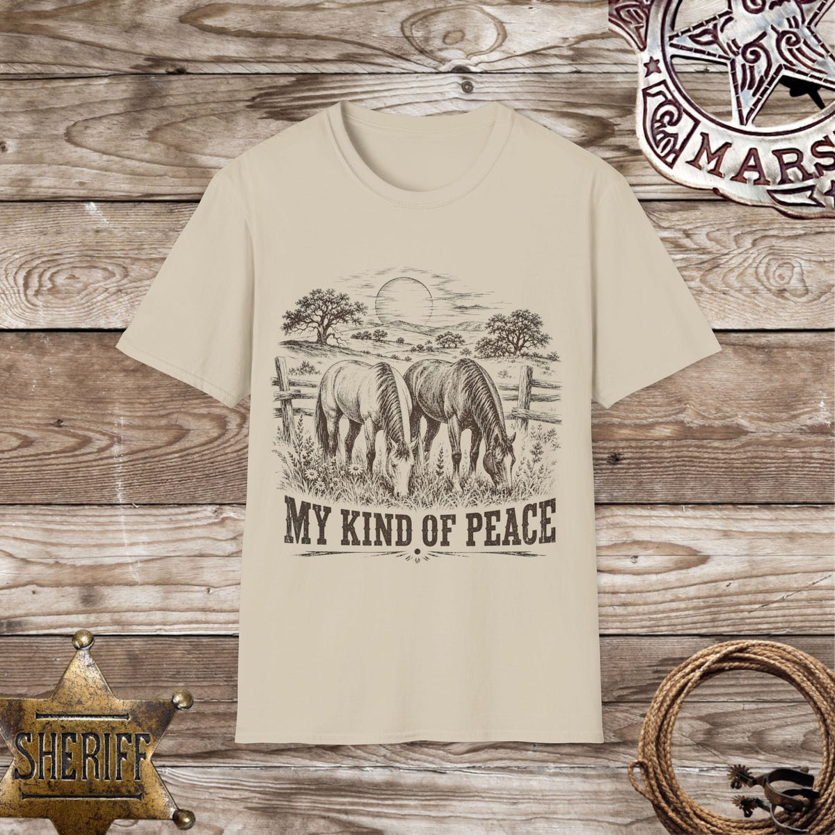 My Kind of Peace Horse T-Shirt