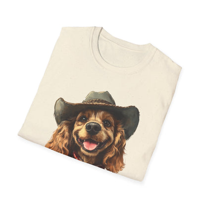 Softstyle Unisex T-Shirt: Cocker Spaniel the Cute one