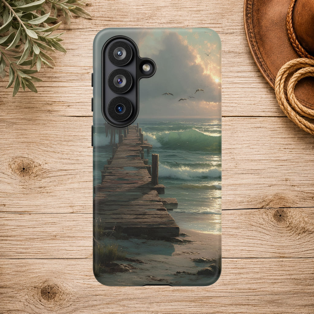 Wooden  Seaside Pier Phone Case