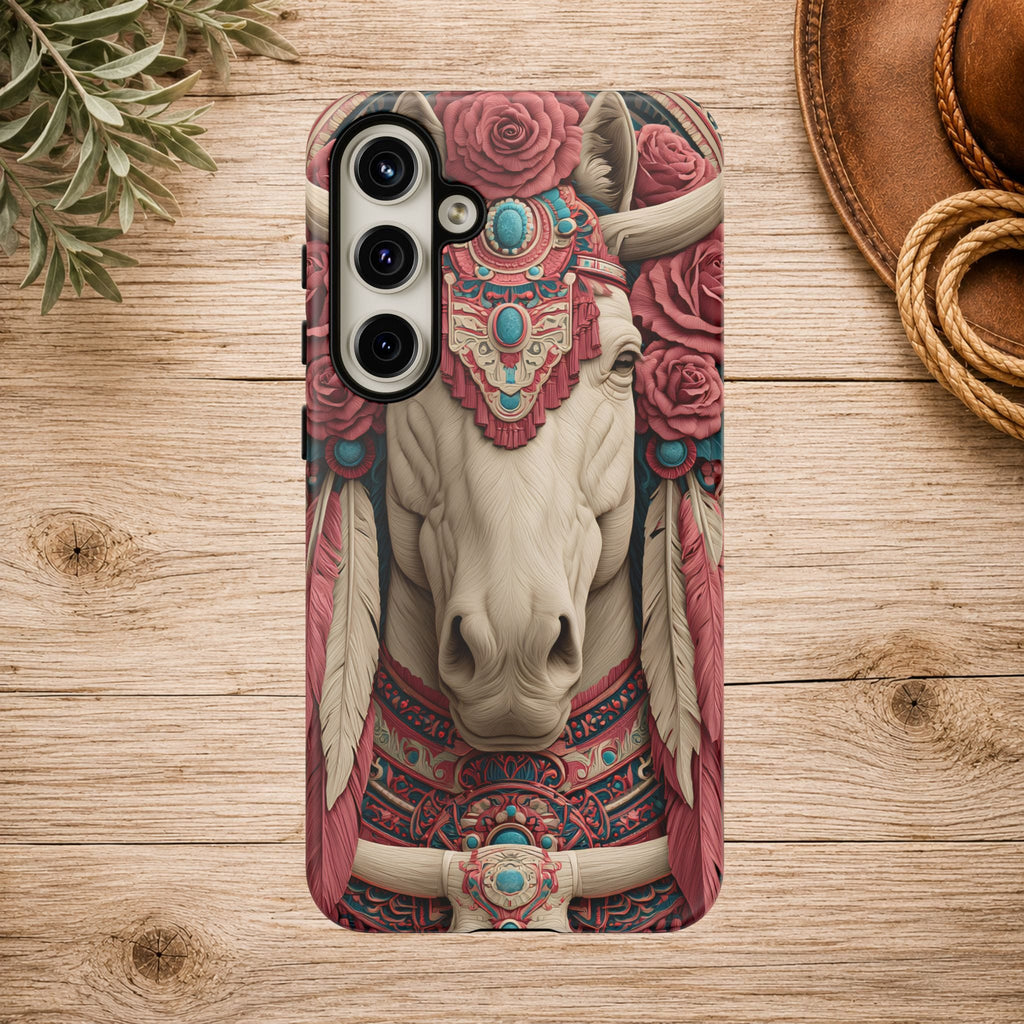 Boho Bull Phone Case