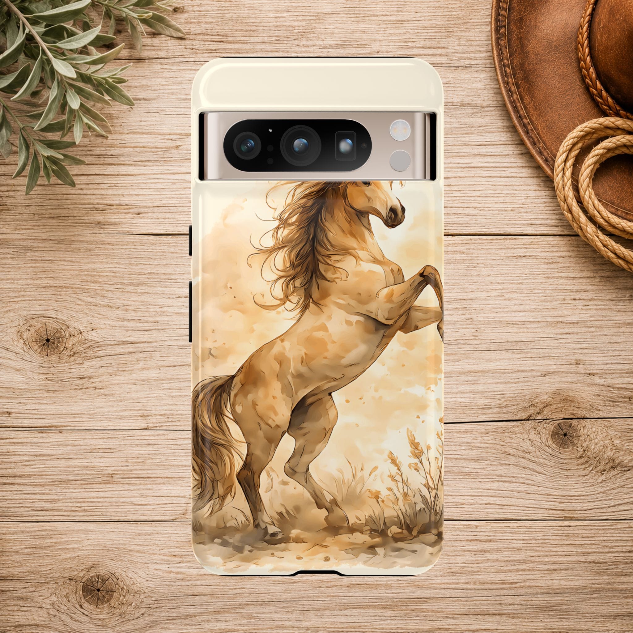 Horse Rearing Tough Phone Case
