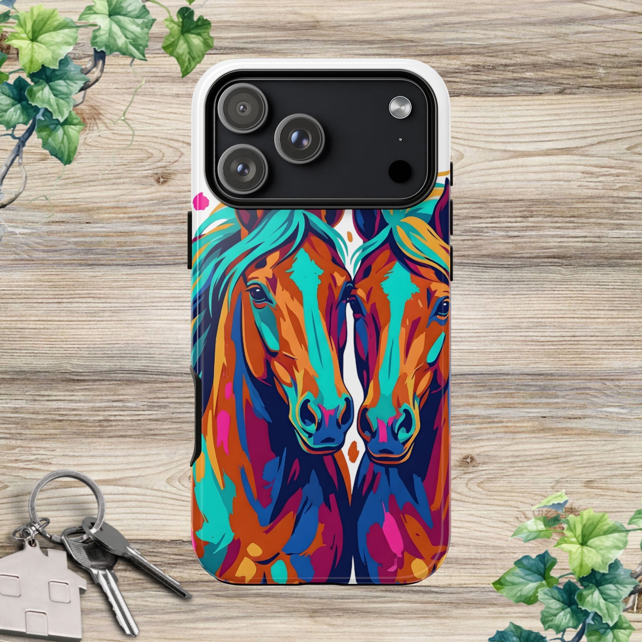 Vibrant Pop Art Equine Phone Case