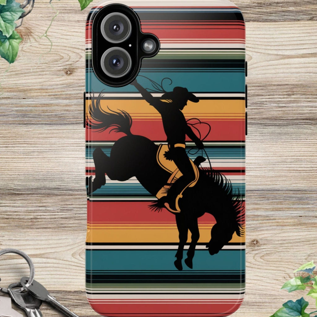 Western Rodeo Phone Case - Tough Cases with Cowboy Design