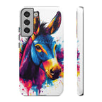 Color Splash Donkey Phone Case