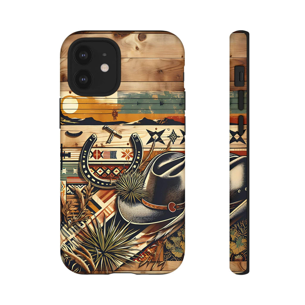 Hat and Horseshoes -Phone Case