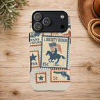 Liberty Rider Vintage Western Patriotic Phone Case
