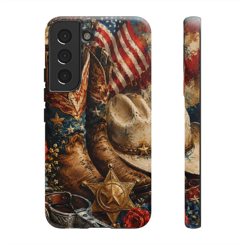 Patriotic Cowgirl Phone Case