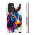 Color Splash Donkey Phone Case