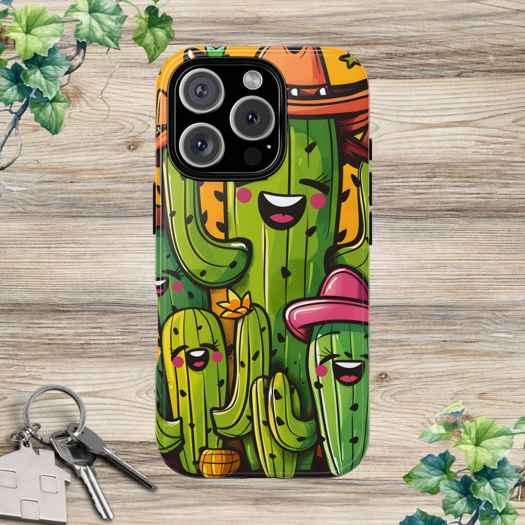 Happy Cactus Crew Phone Case
