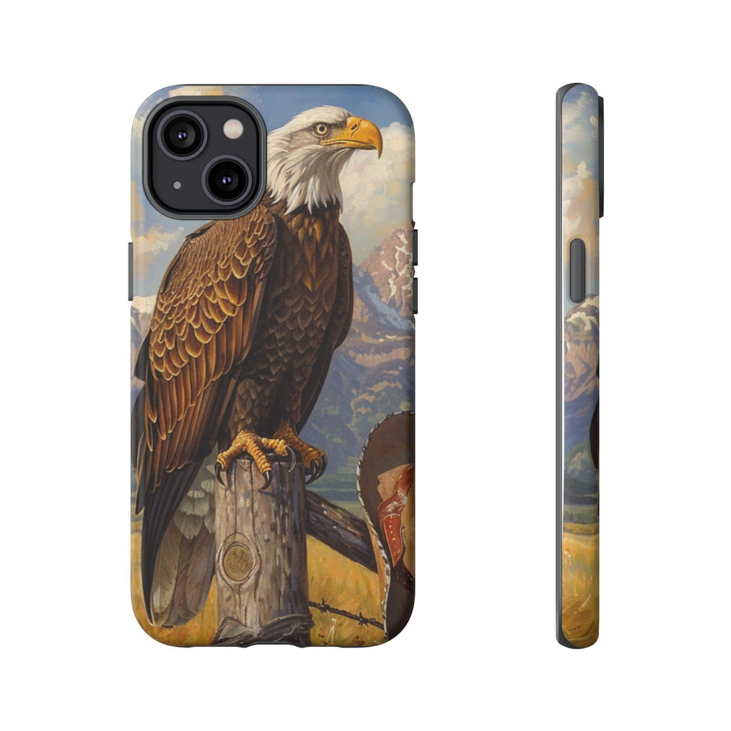 Vintage Bald Eagle Patriotic Phone Case