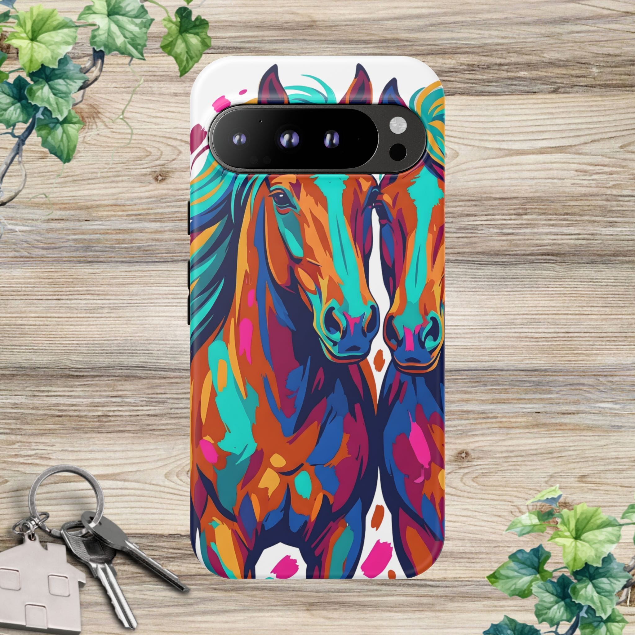 Vibrant Pop Art Equine Phone Case