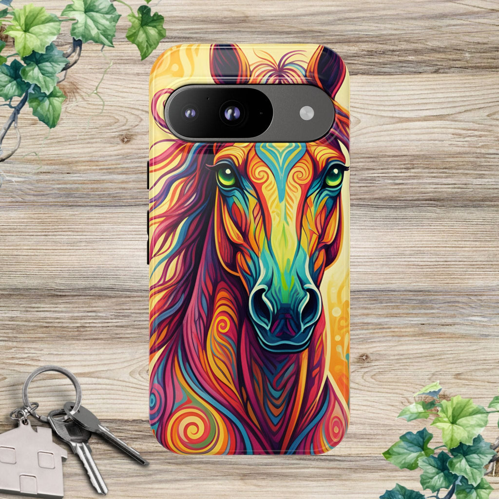 Vibrant Swirl Stallion - Phone Cover