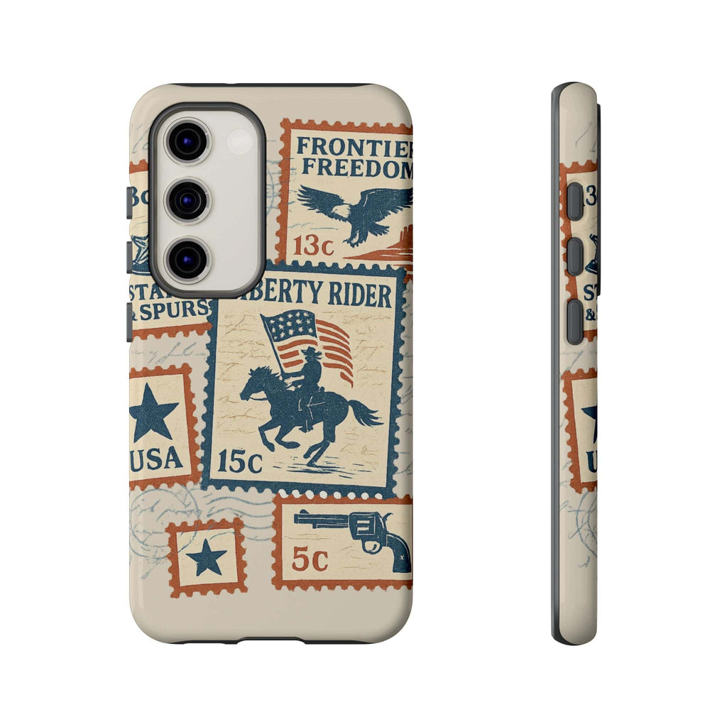 Liberty Rider Vintage Western Patriotic Phone Case