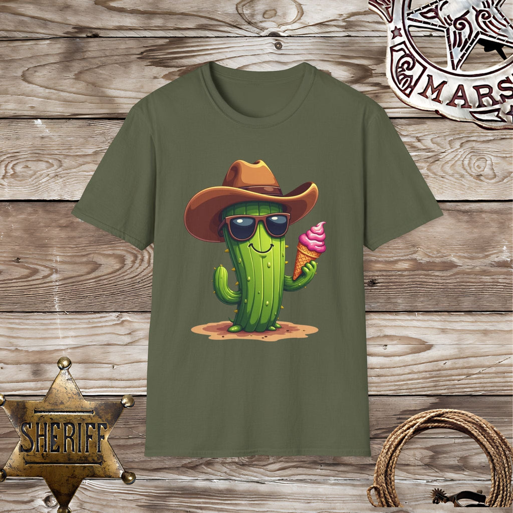 Cool Cactus Cowboy-T-Shirt