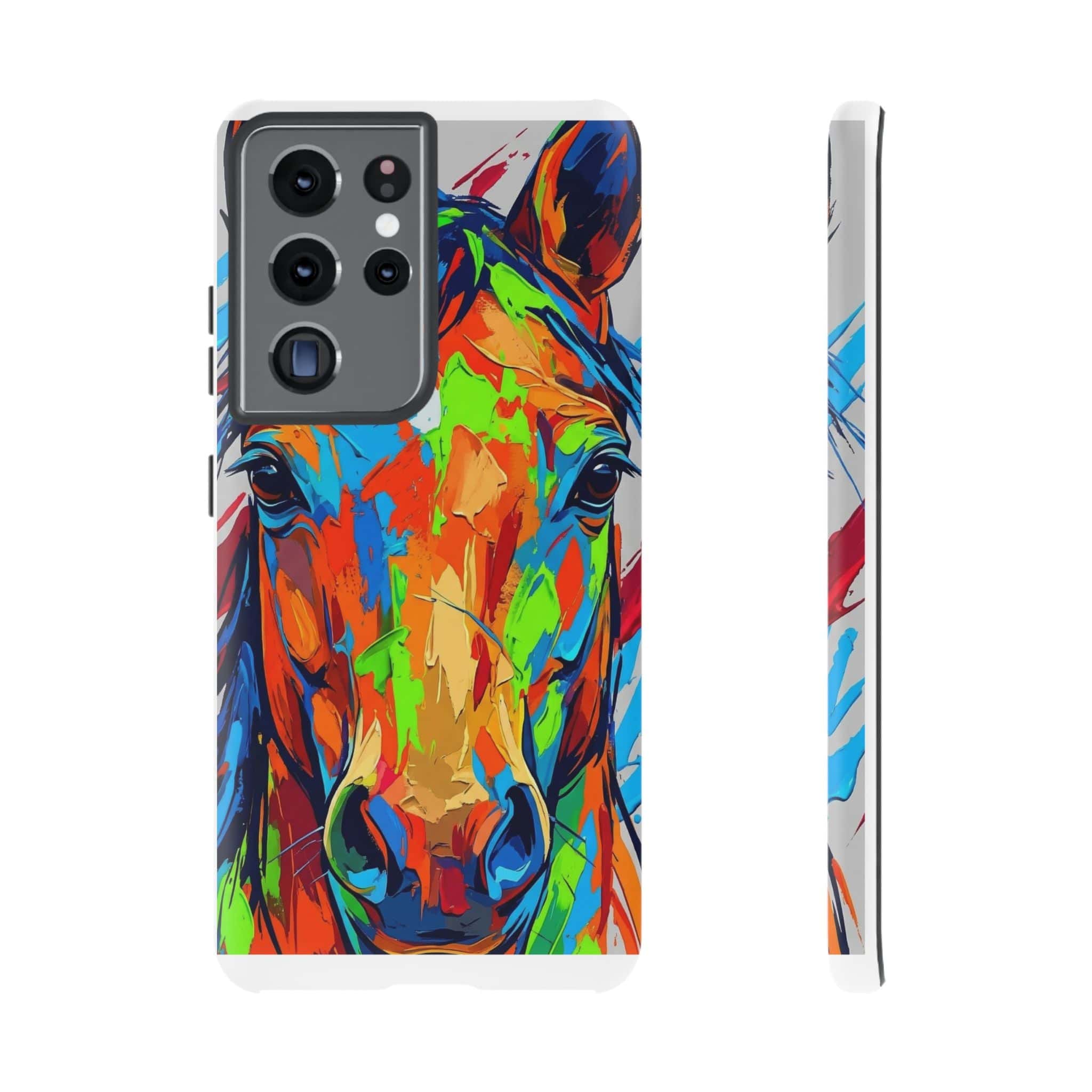 Colorful Abstract Horse Phone Case