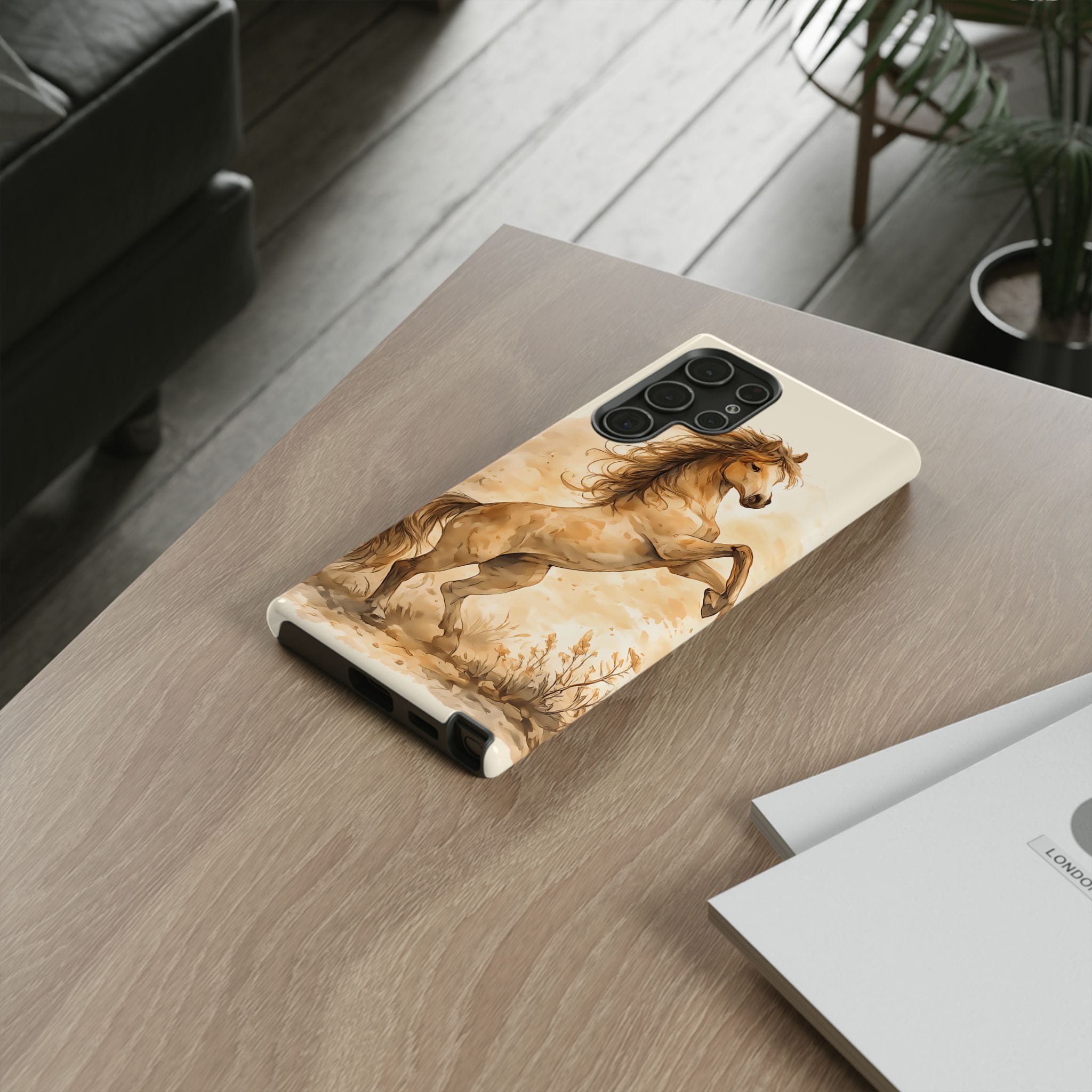 Horse Rearing Tough Phone Case