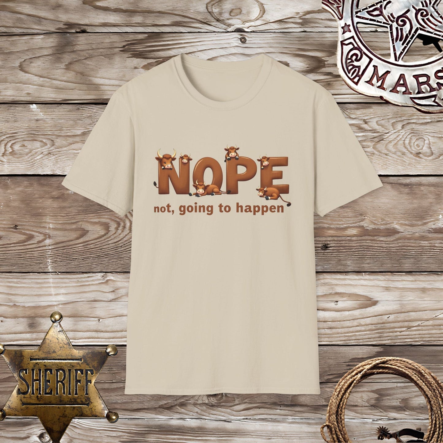 Softstyle Unisex T-Shirt- NOPE