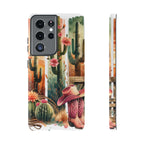 Southwestern Floral Cactus -Tough Case