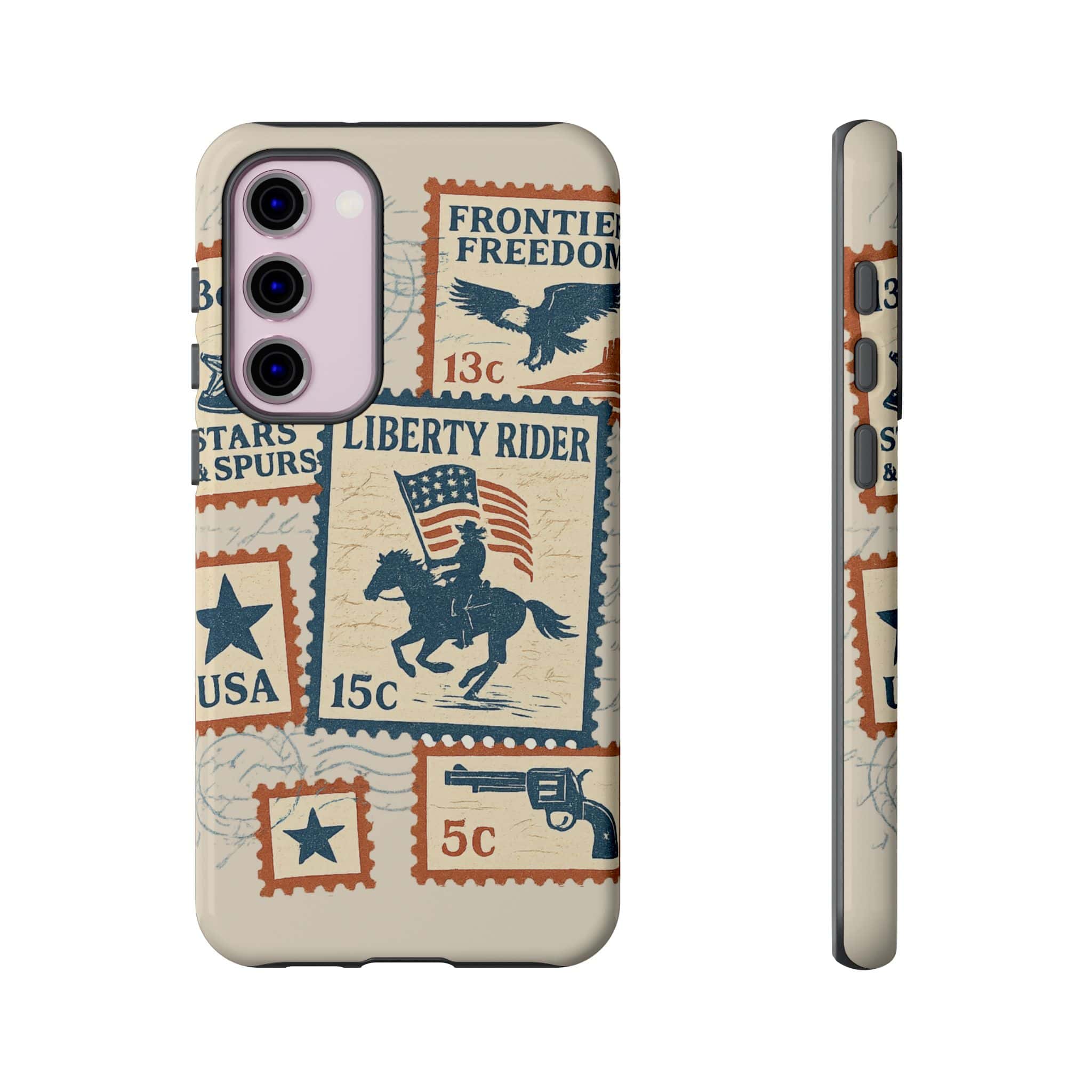 Liberty Rider Vintage Western Patriotic Phone Case
