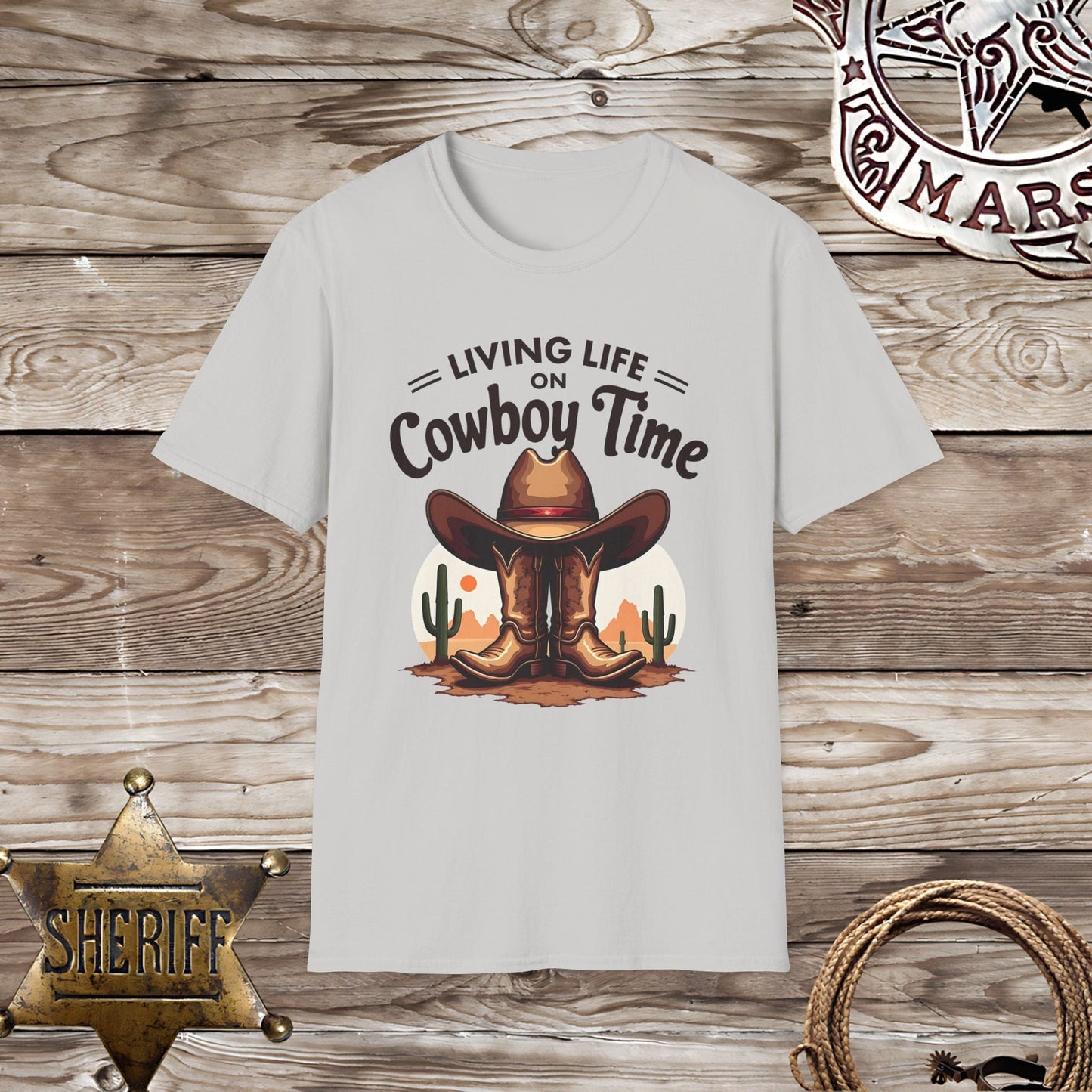 Softstyle  Unisex T-Shirt -Living Life Country Time