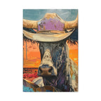 Canvas Stretched, Cow Hat