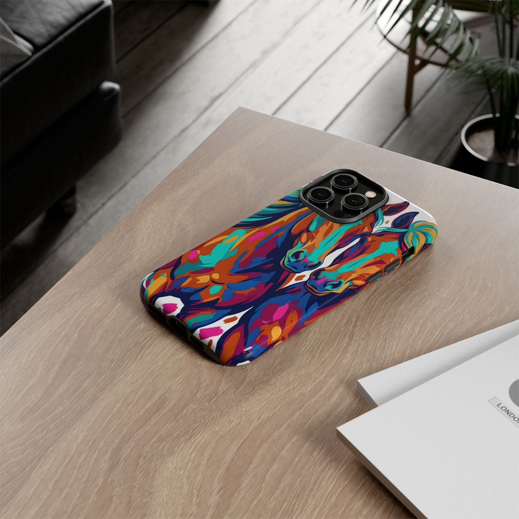 Vibrant Pop Art Equine Phone Case
