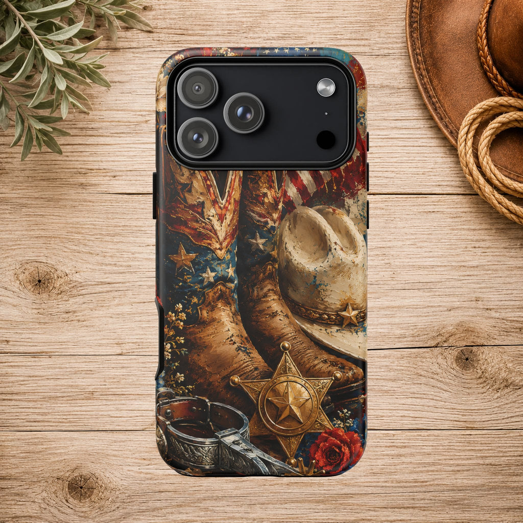 Patriotic Cowgirl Phone Case