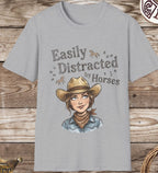 Easily Distracted by Horses T-Shirt