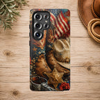 Patriotic Cowgirl Phone Case