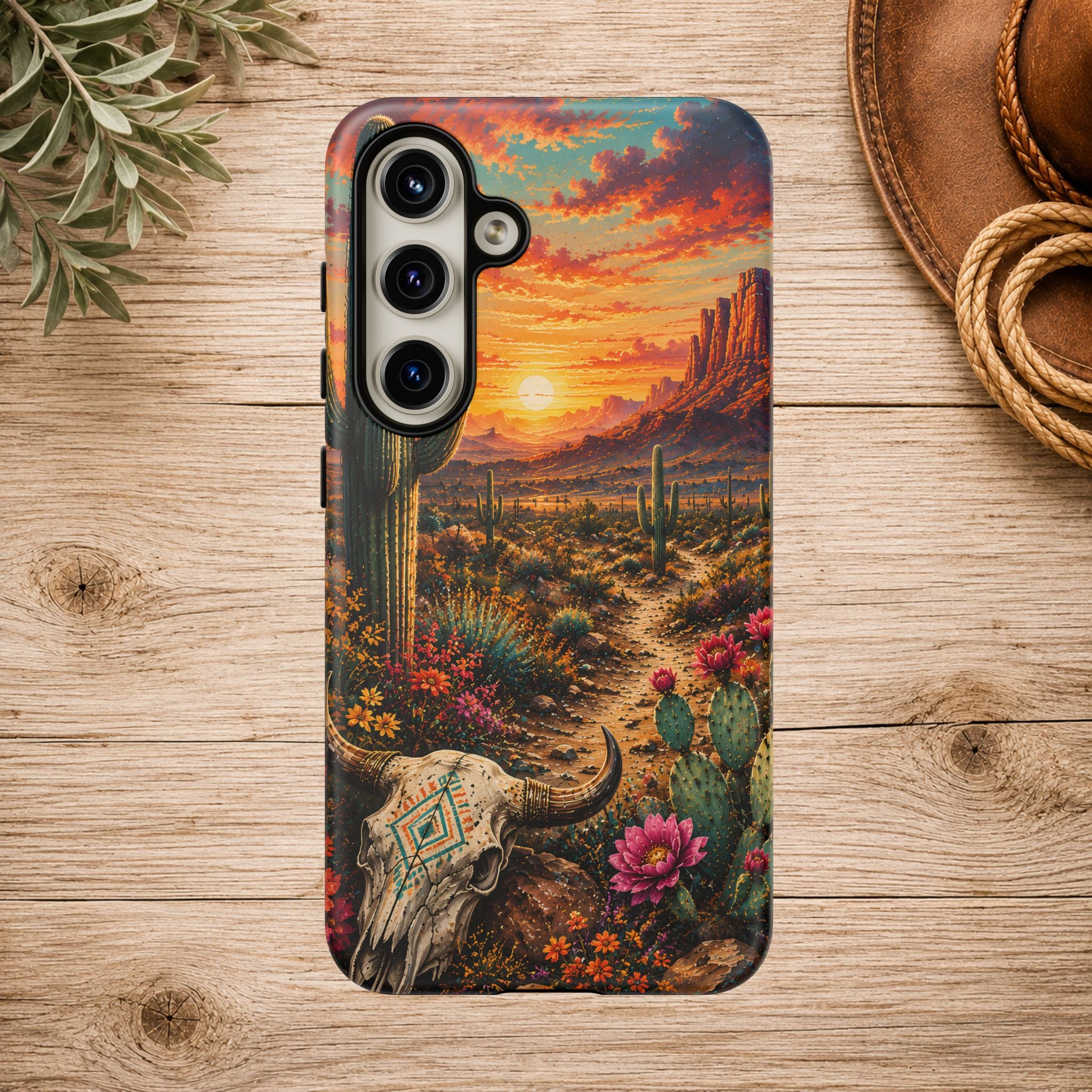 Southwest Desert Sunset Phone Case