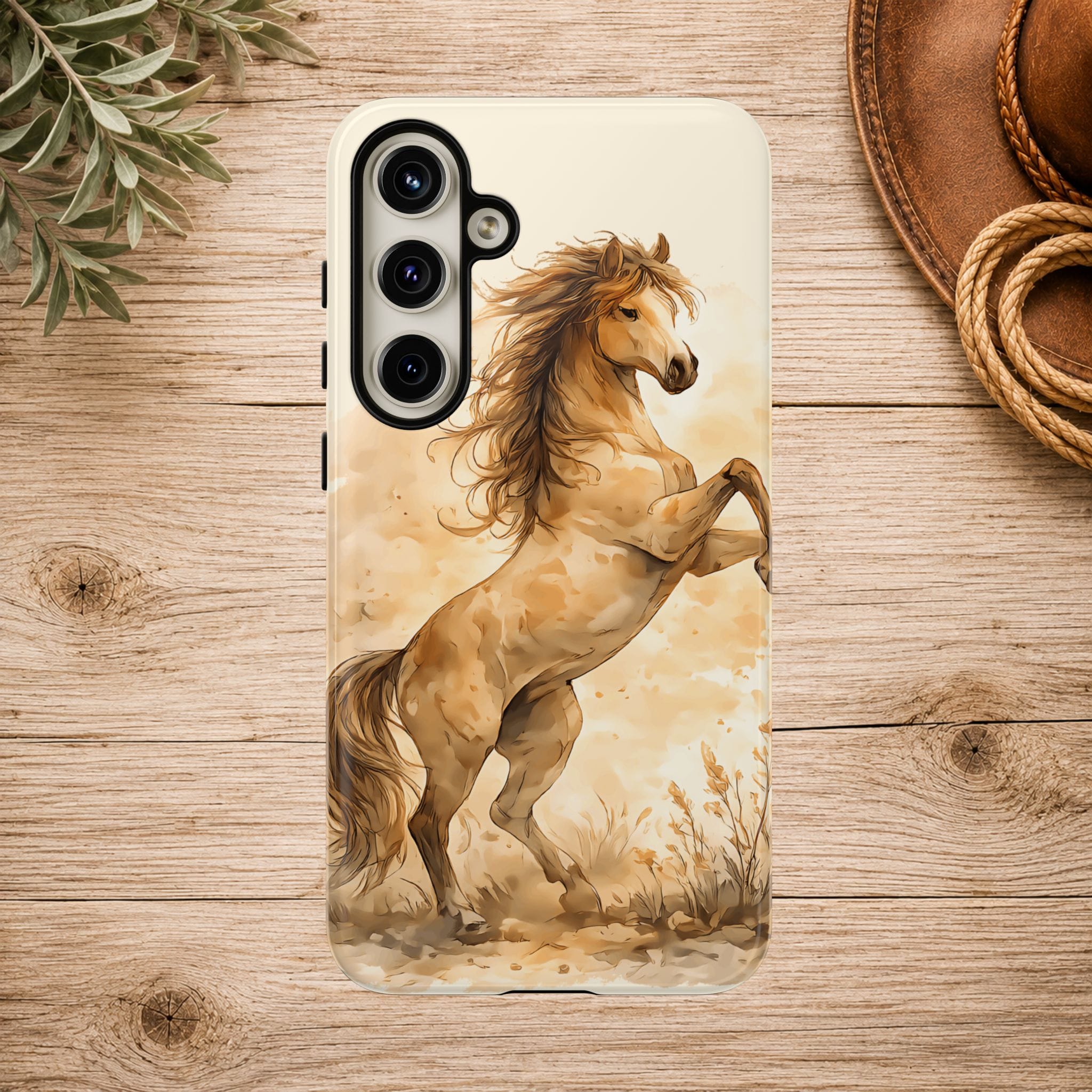 Horse Rearing Tough Phone Case