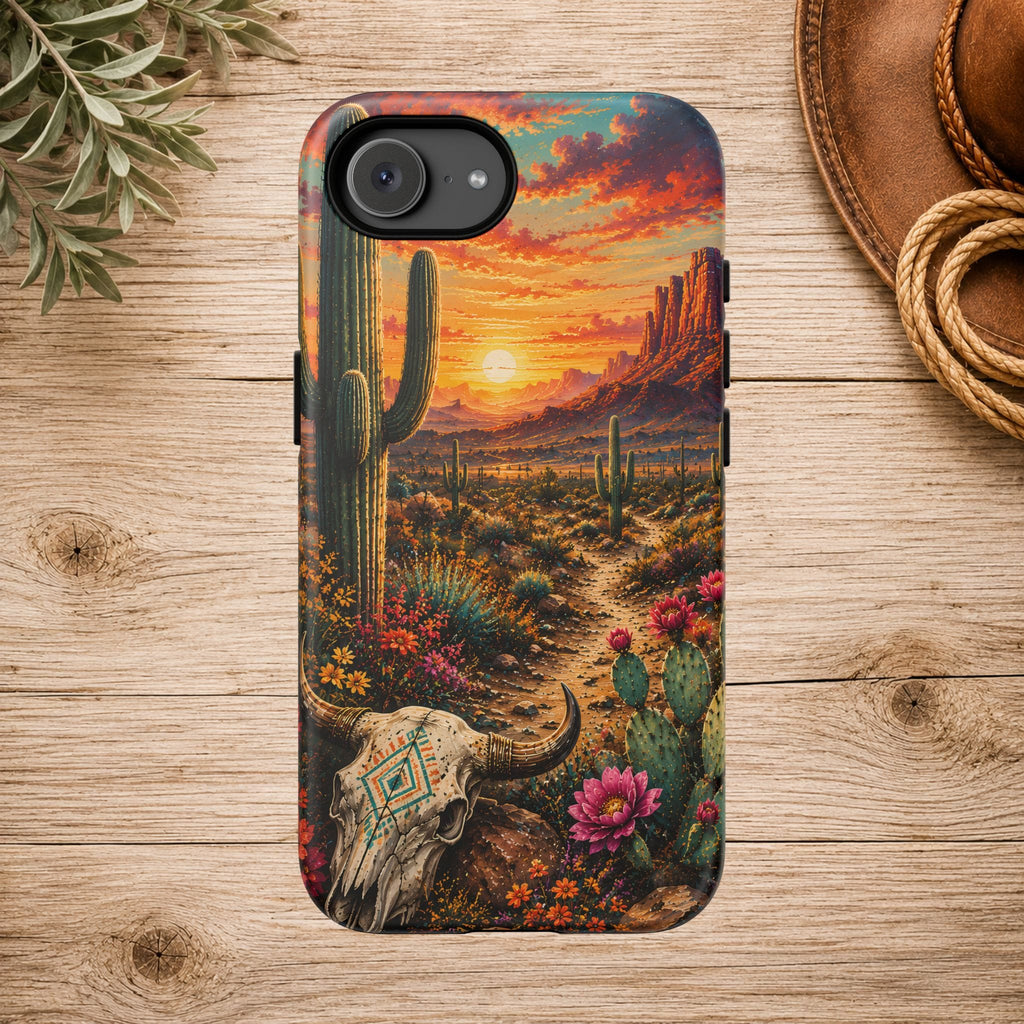 Southwest Desert Sunset Phone Case