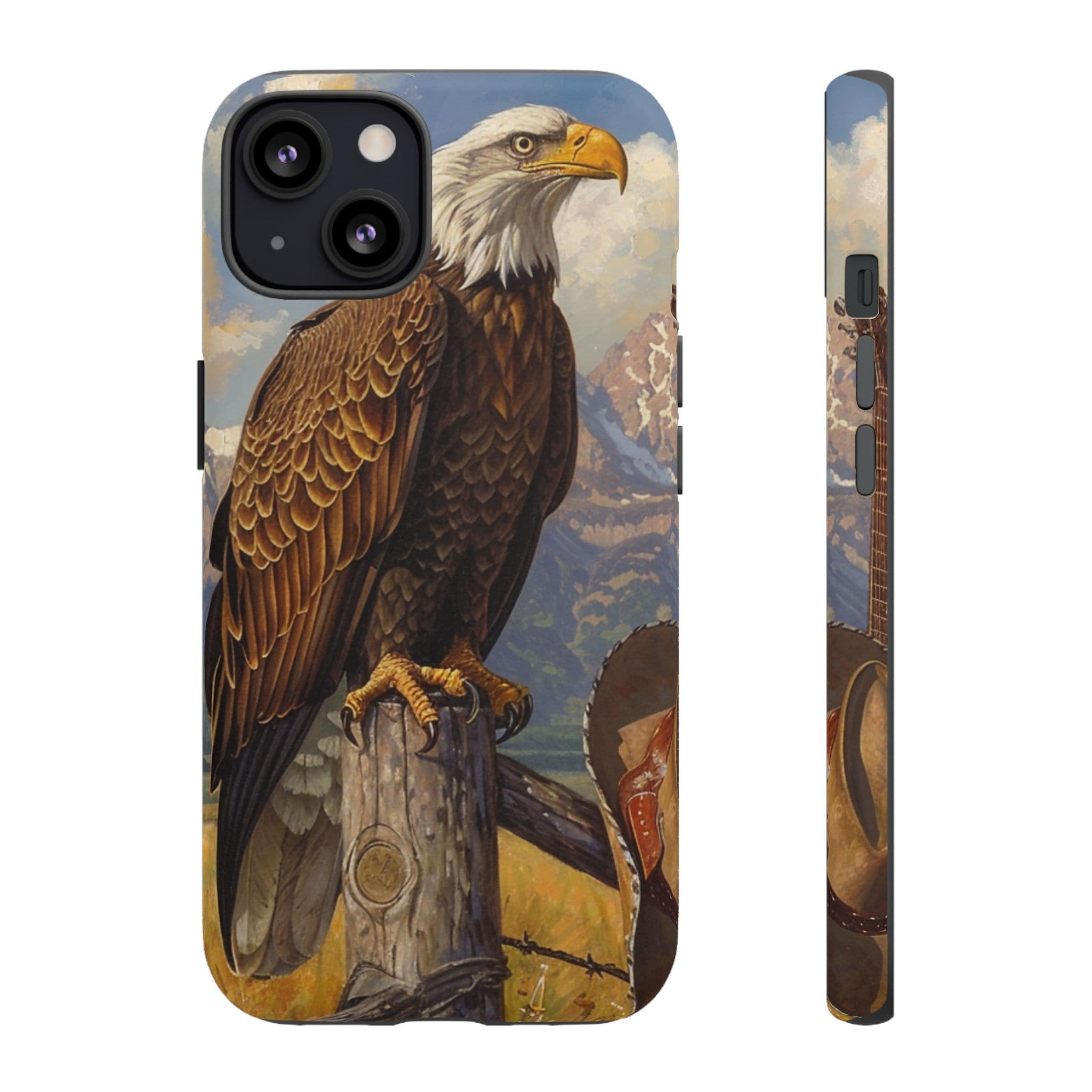 Vintage Bald Eagle Patriotic Phone Case