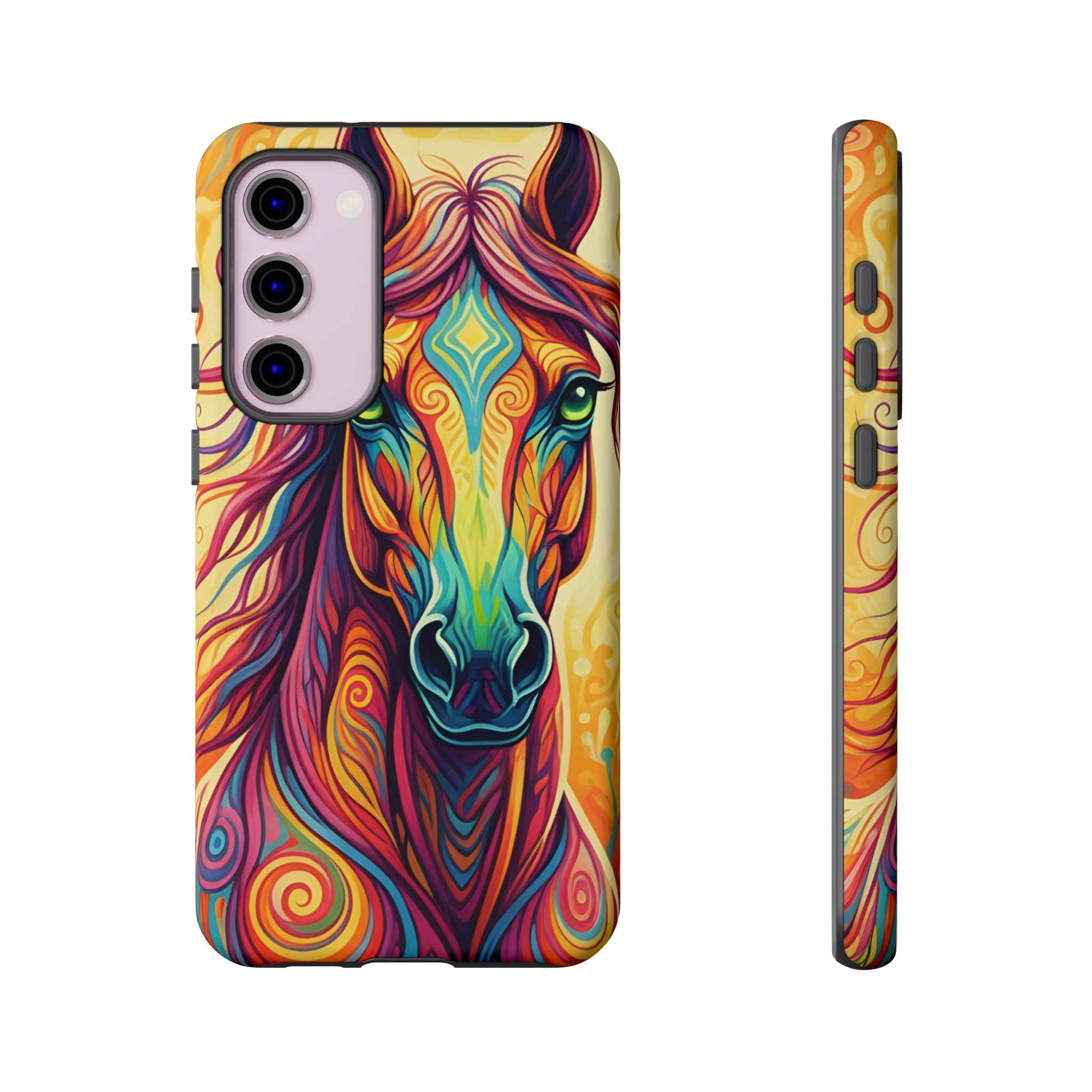 Vibrant Swirl Stallion - Phone Cover