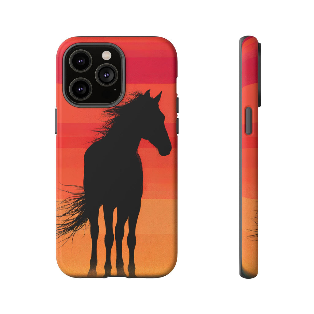 Sunset Spirit Horse Phone Case