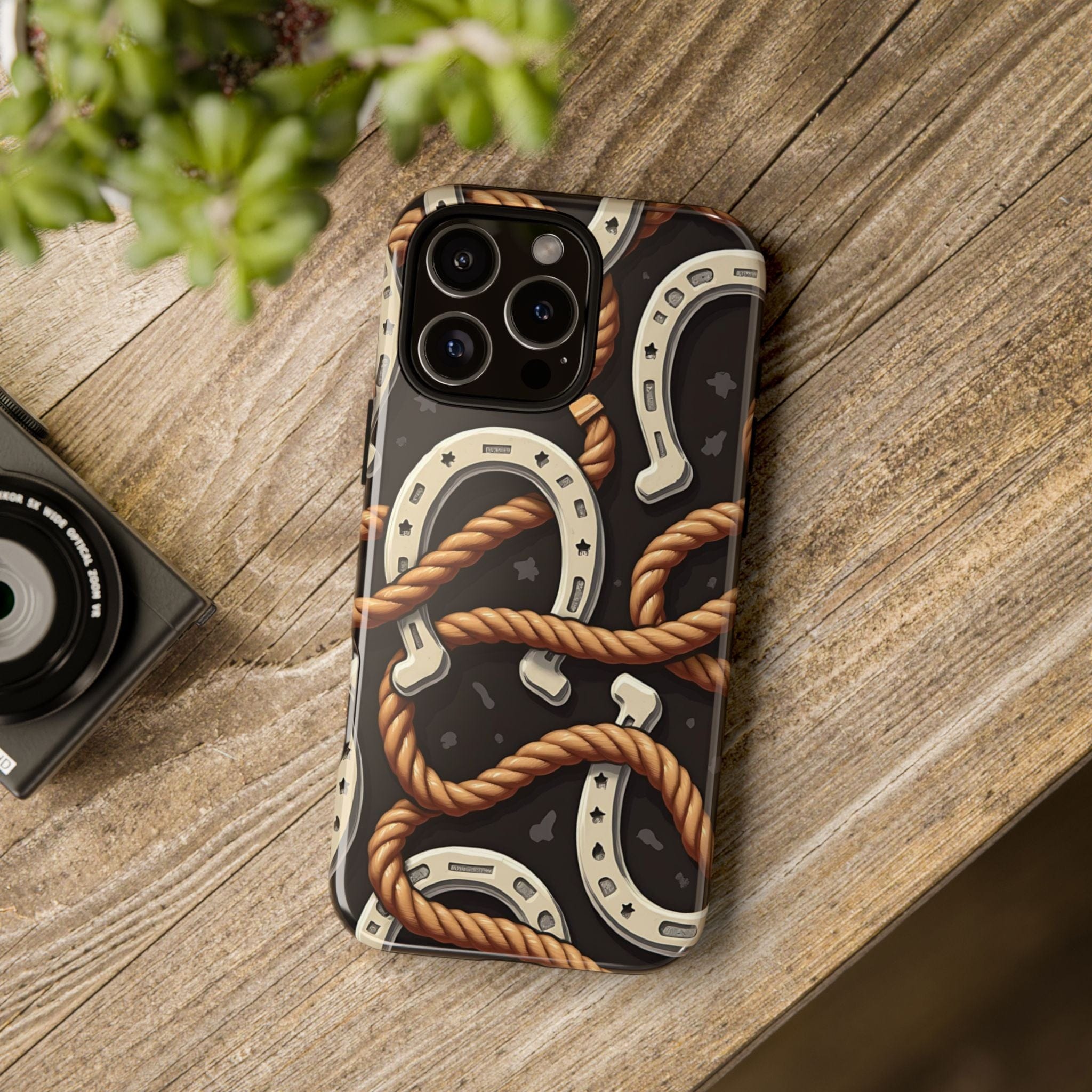 Horseshoes and Ropes-Phone Case