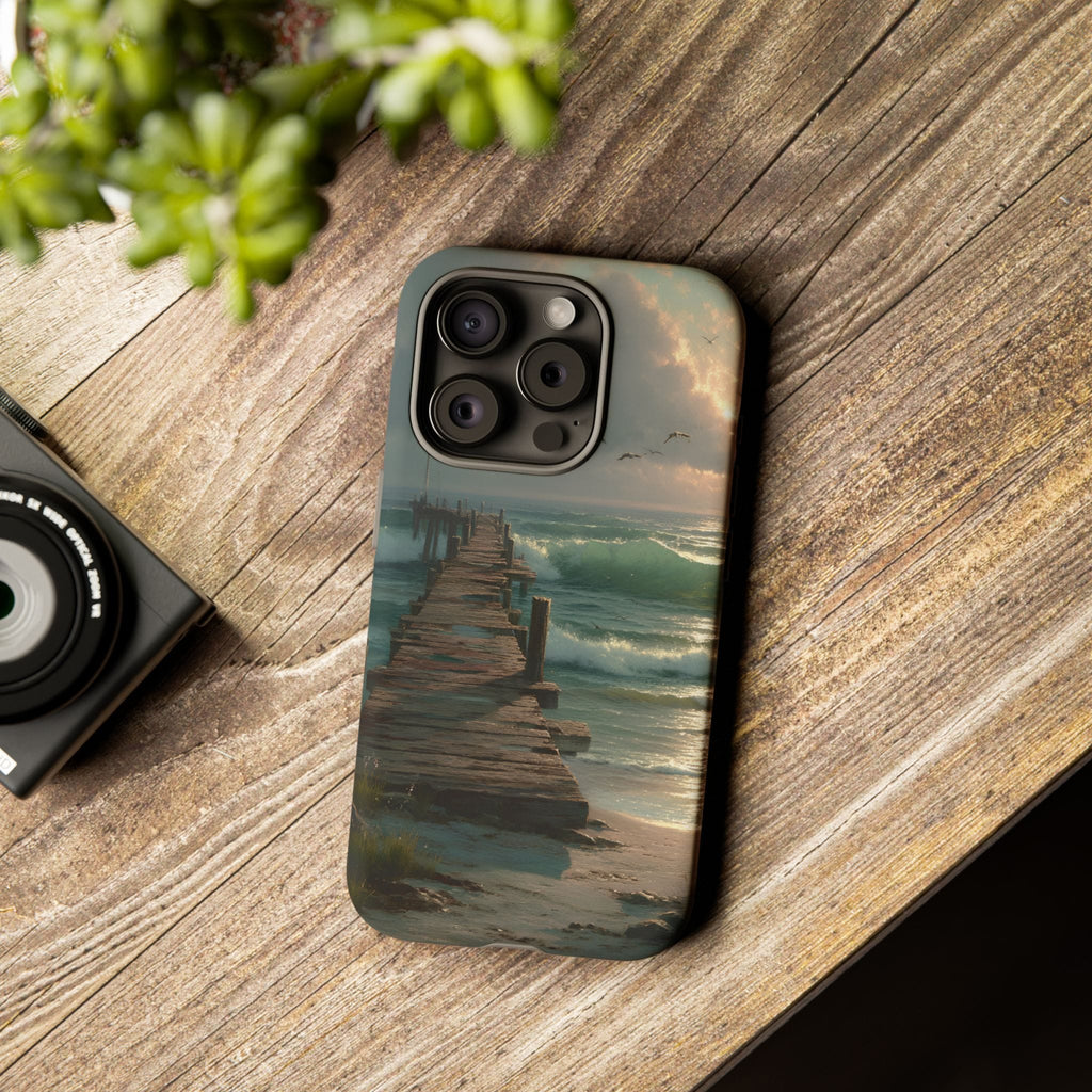 Wooden  Seaside Pier Phone Case