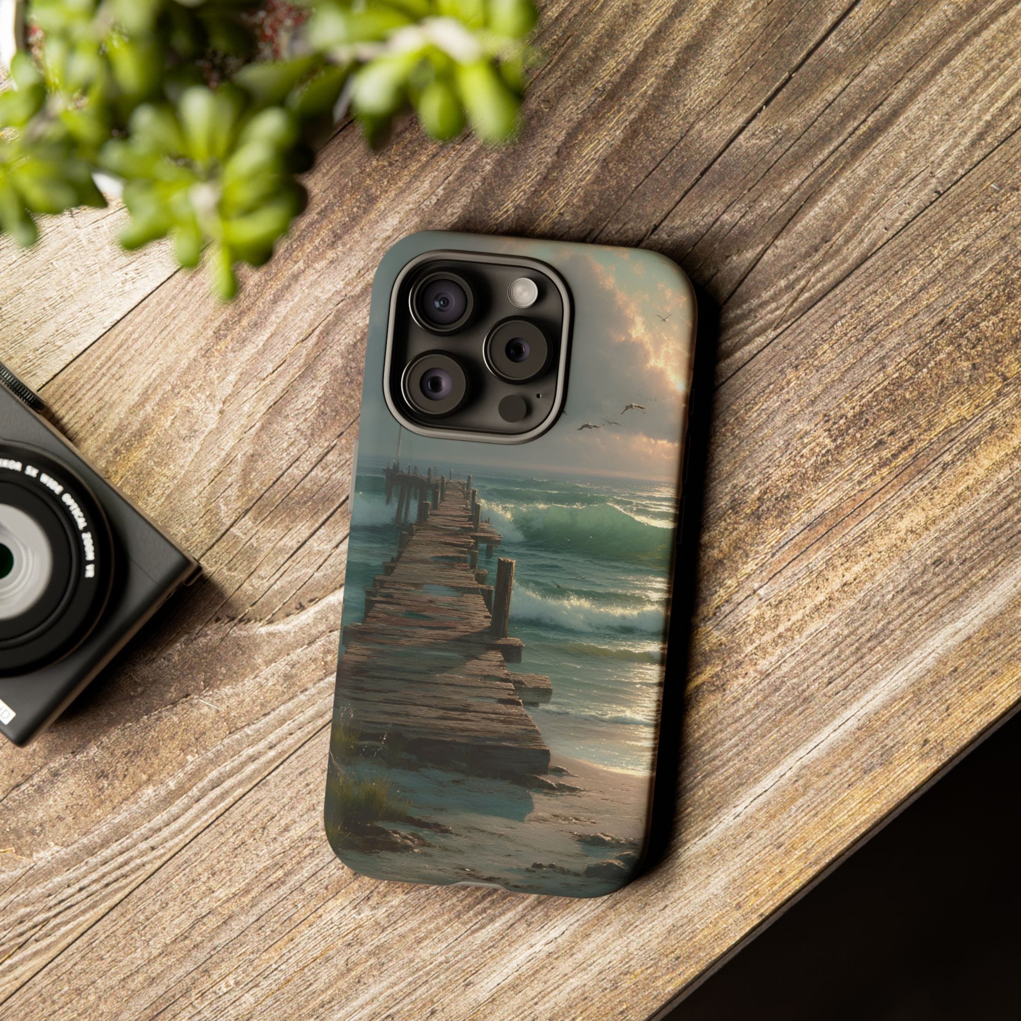 Wooden  Seaside Pier Phone Case